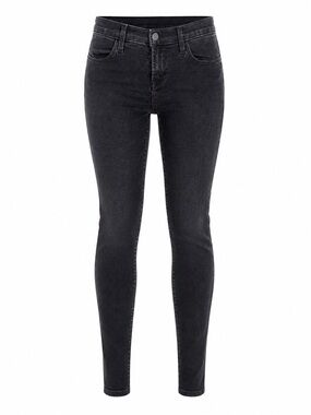 J Brand Maria Vanity Black High Rise Skinny Jeans Sz 24